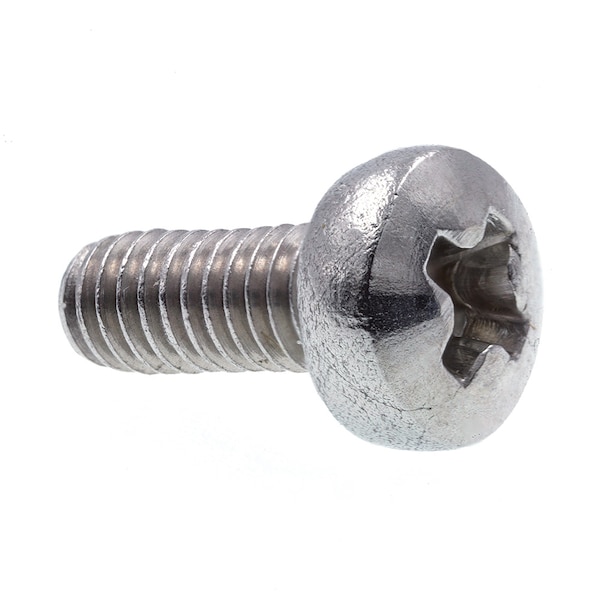 Prime-Line Machine Screw Metric Pan Head Phil Drive M2.5-0.45 X 6MM A2-70 Stainless Steel 10PK 9130834 - main